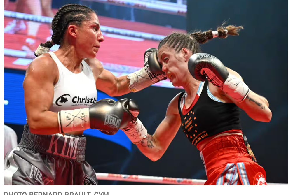 Déception pour la boxeuse québécoise Kim Clavel