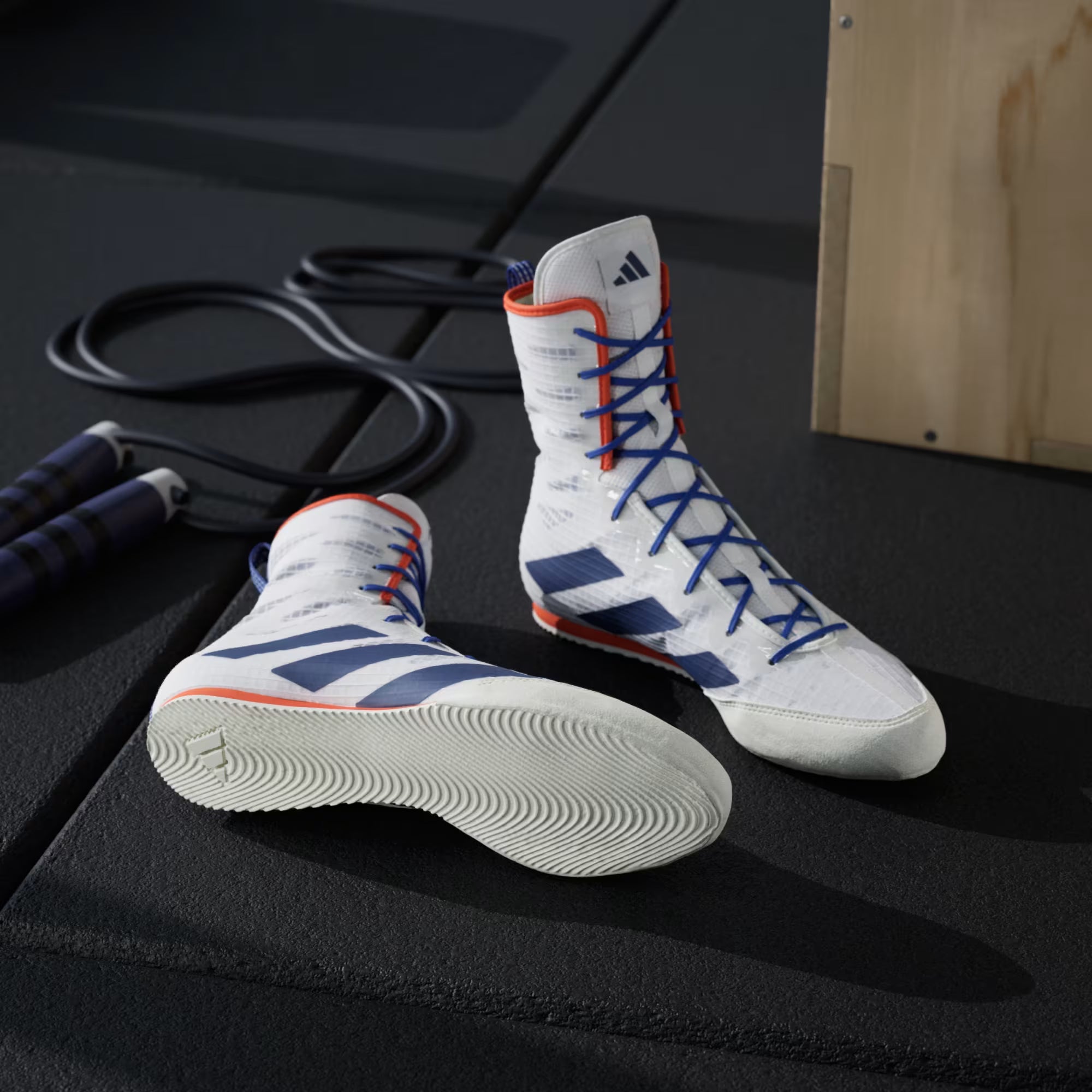 *Adidas Boxhog Plus Boxing Shoes