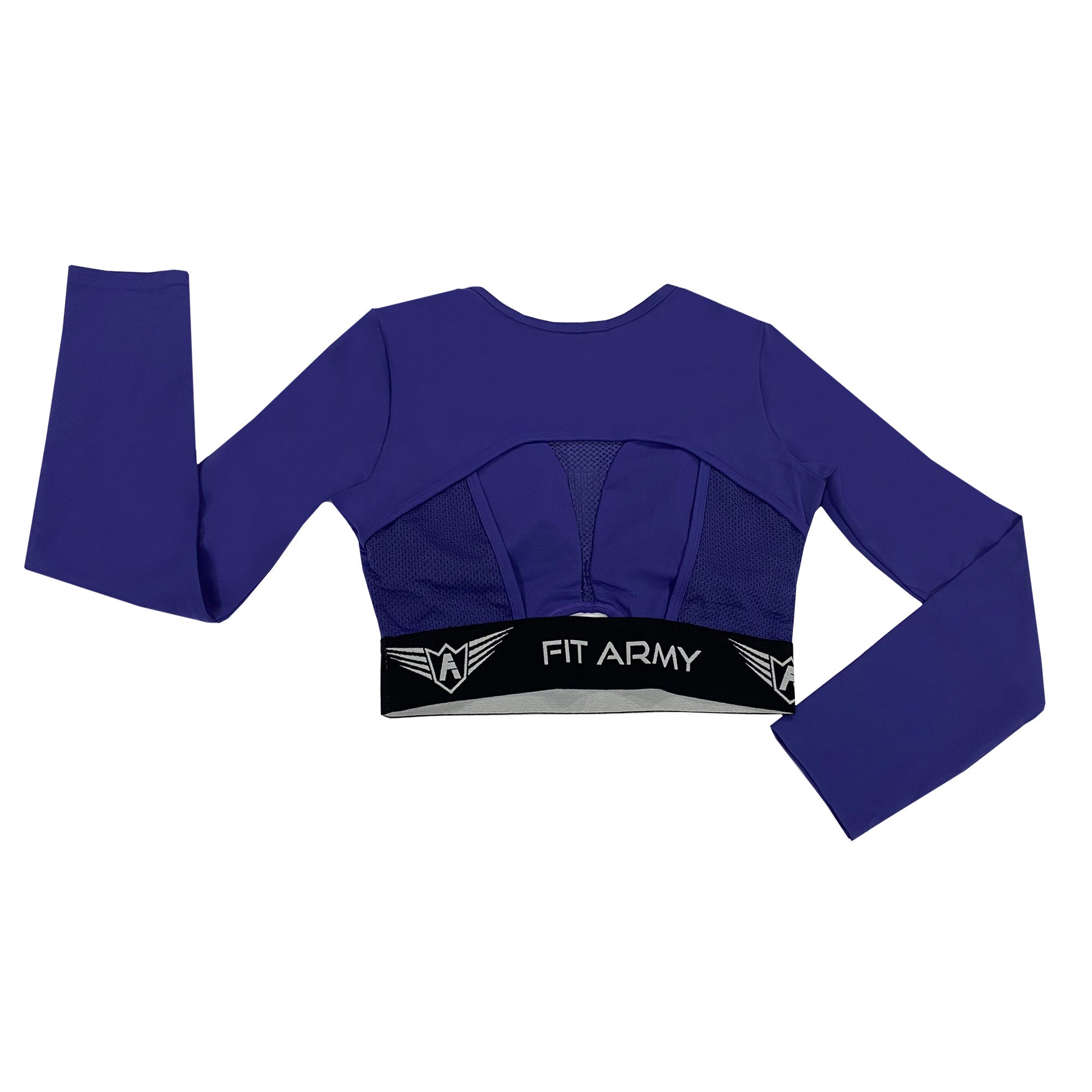 Aphrodite manches longues crop top - Canada Fighting Vetements