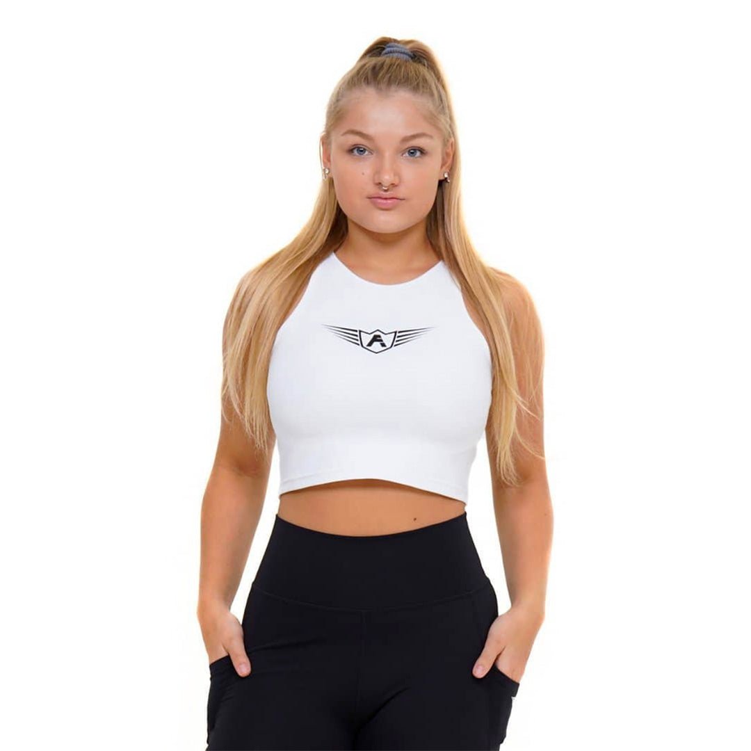 Crop top Selena manches courtes - Canada Fighting Vetements