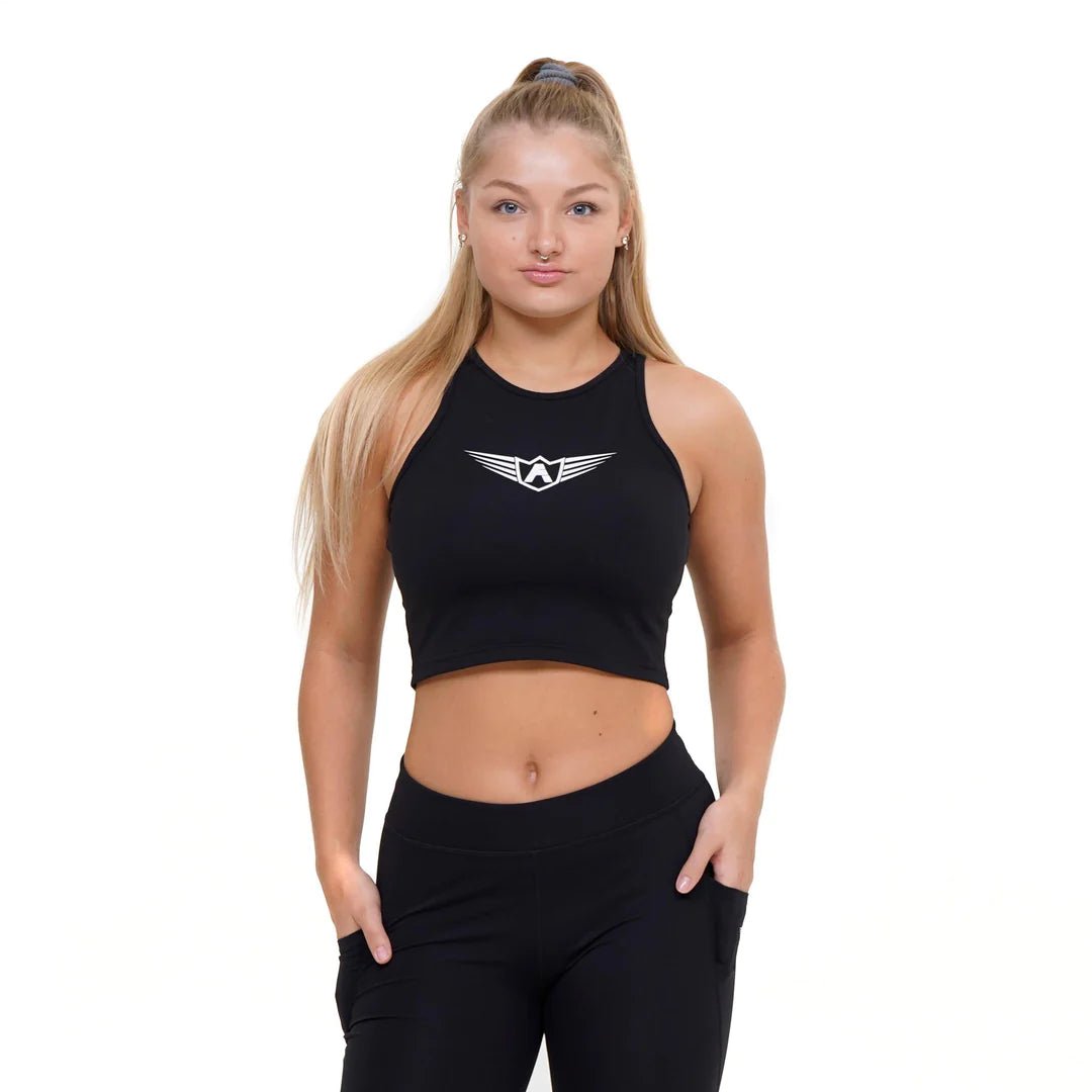 Crop top Selena manches courtes - Canada Fighting Vetements