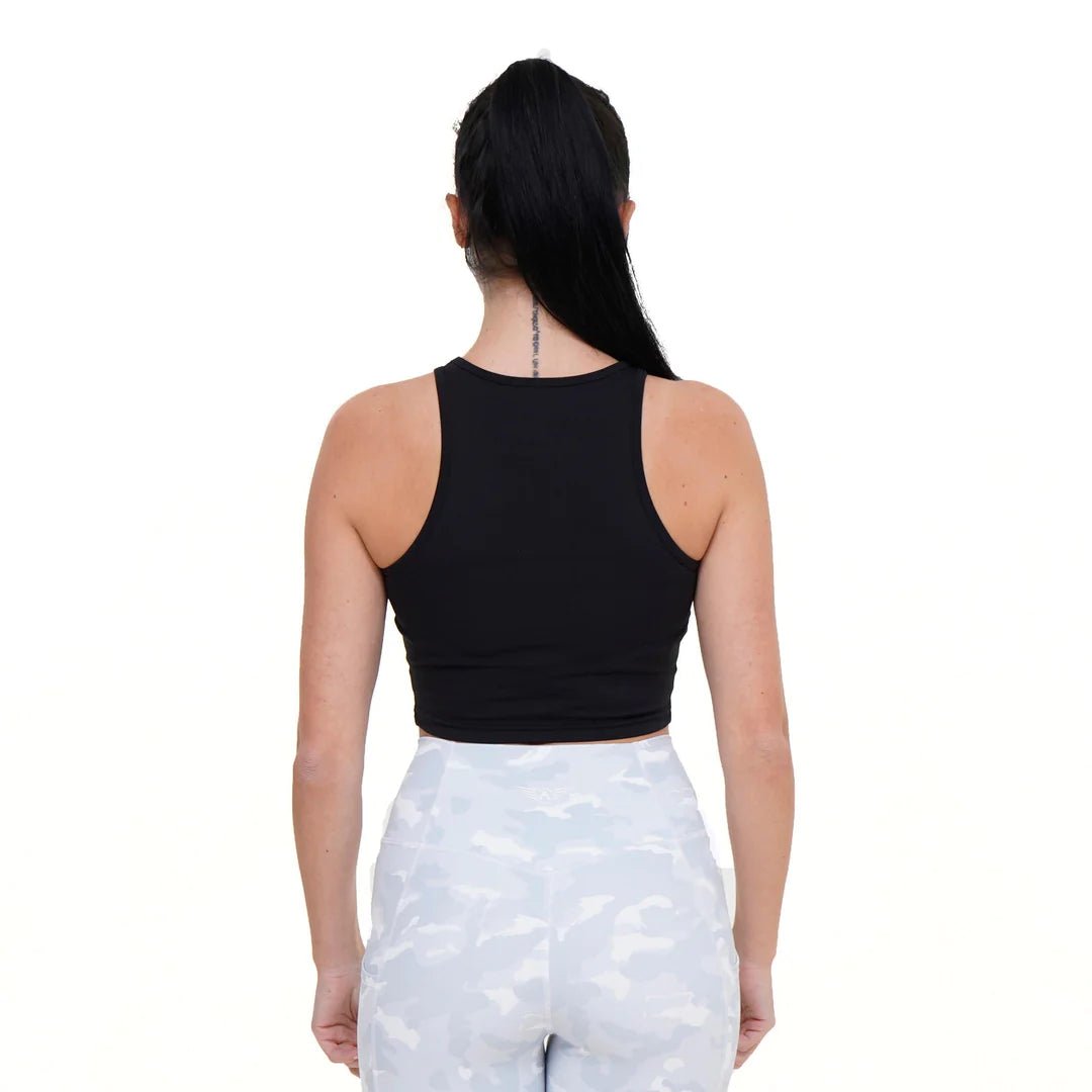Crop top Selena manches courtes - Canada Fighting Vetements