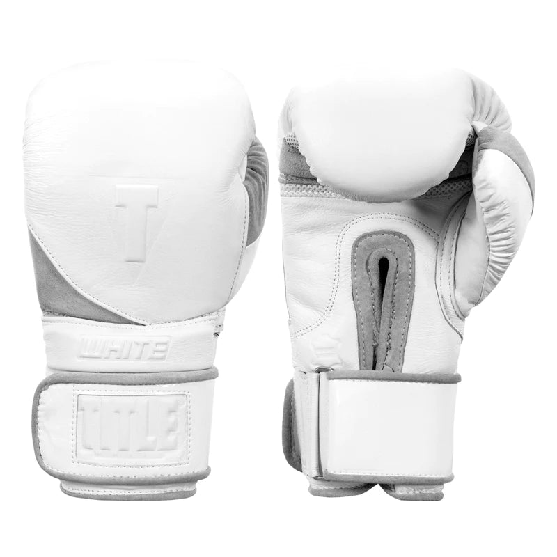 Gants de boxe blancs TITLE 2.0 - Canada Fighting Gants de boxe