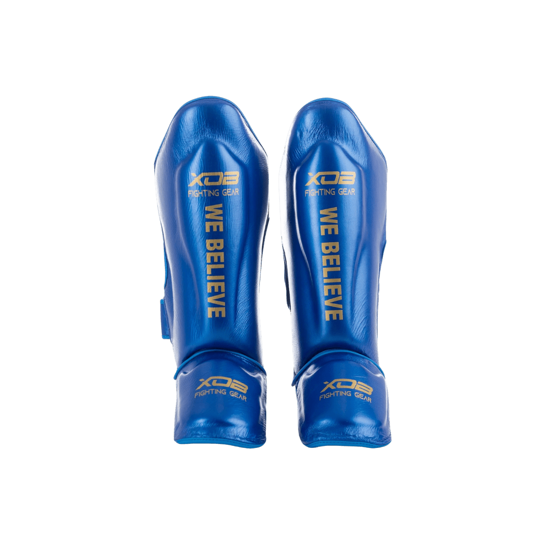 XOB - Protège - tibias AMM BLEU - Canada Fighting PROTECTION