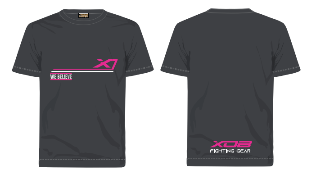 XOB T-Shirt / Ethan Tee NOIR ROSE - Canada Fighting Vetements