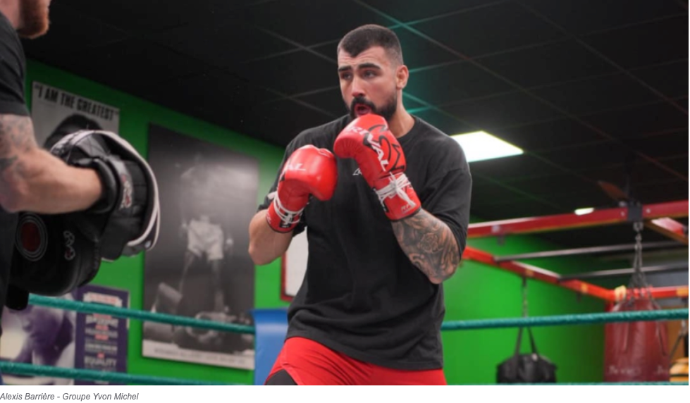 Alexis Barrière, dans la fosse aux lions - Canada Fighting