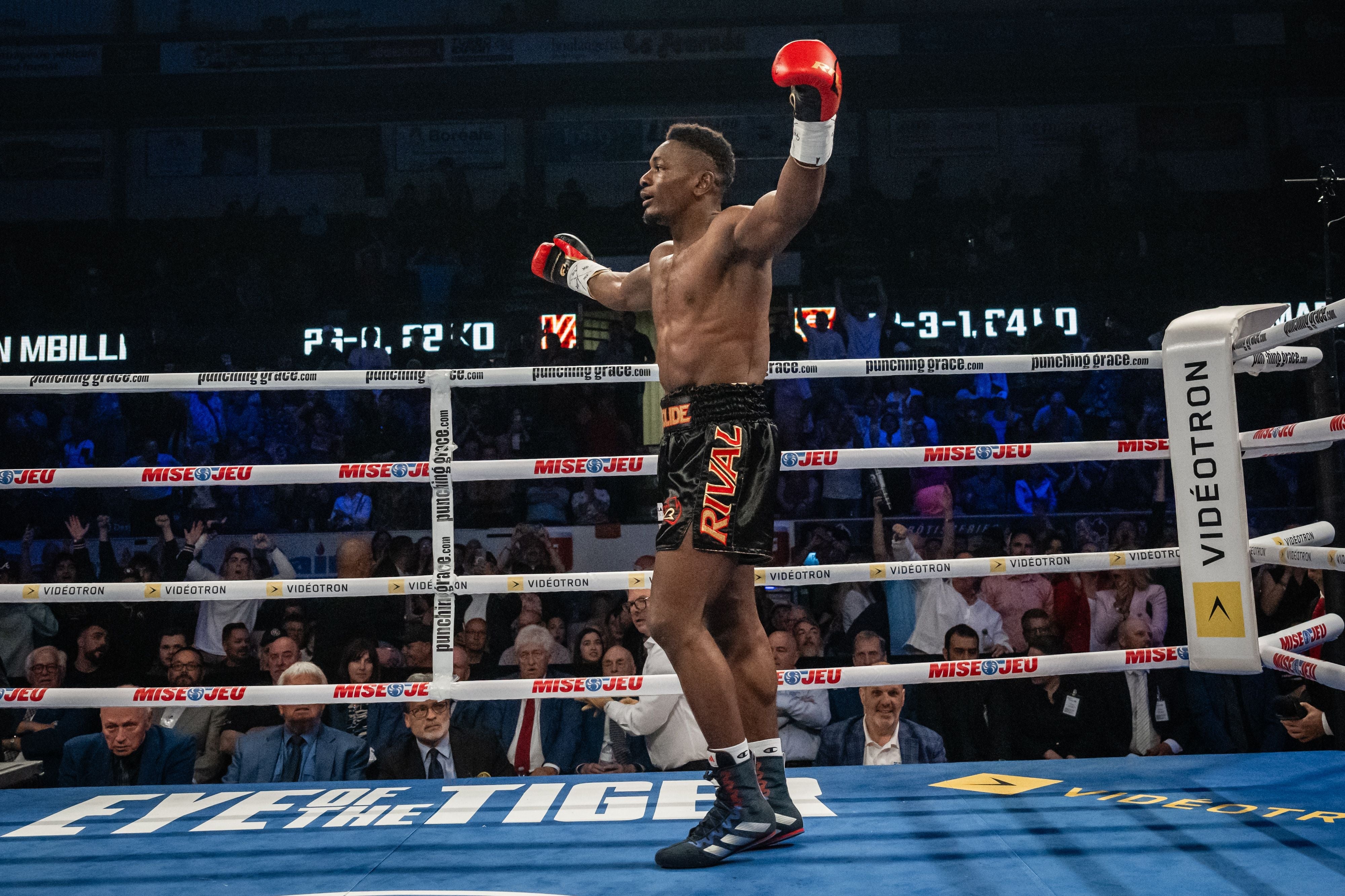 Mbilli détruit Heffron - Résumé de la soirée - Canada Fighting