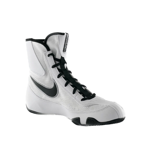 Nike white boxing shoes hotsell