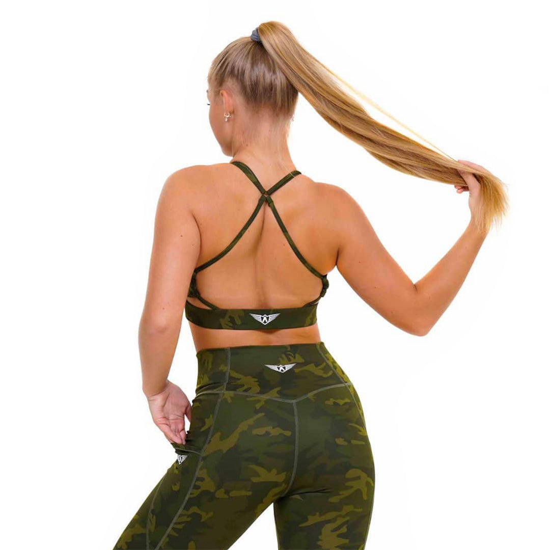 Soutien-gorge sport Ella-Vetements-Fit Army-S-Canada Fighting