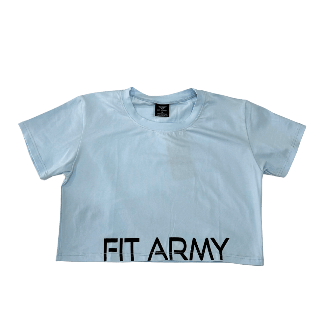 Crop top manches courtes - Canada Fighting Vetements