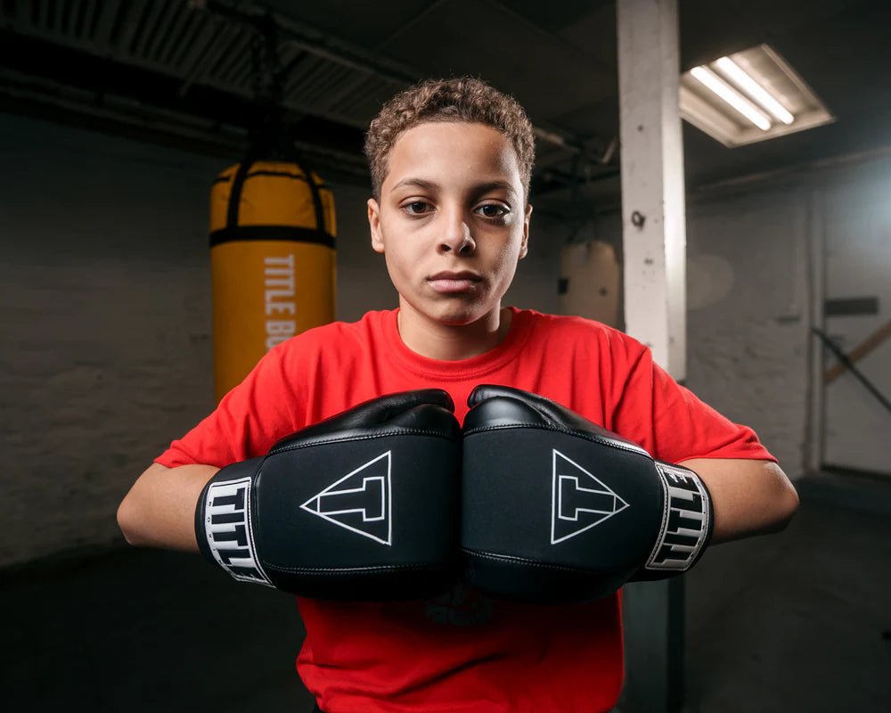 TITLE Boxing Gants de boxe lavables Gel Fitness 3 - Canada Fighting Gants de boxe