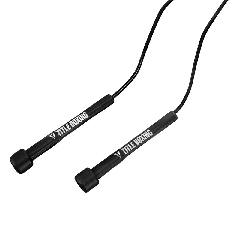 TITLE Boxing Licorice Speed Rope 2.0 - Black / 10