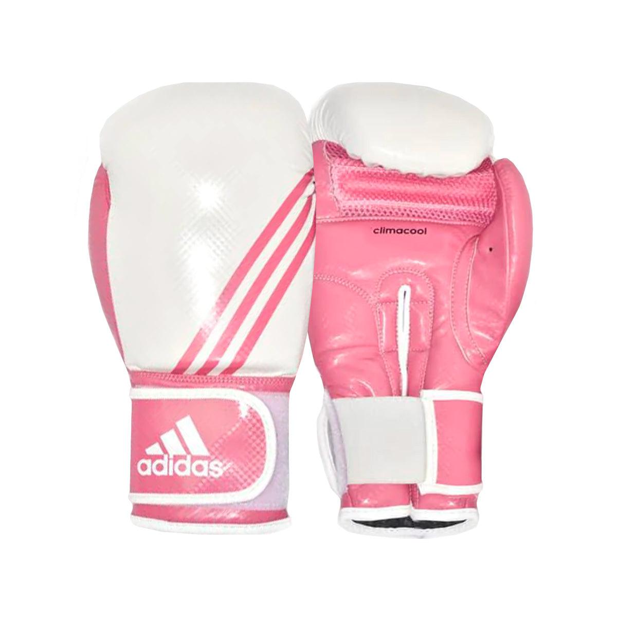 Adidas boxing gloves white sale